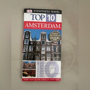 DK Eyewitness Travel Top 10 Amsterdam Guidebook